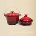 9PCS Enamel Cast Iron Cookware Set Supplier From China